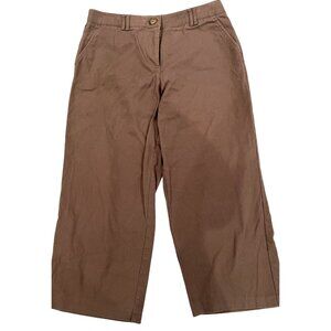 Counterparts Womens Brown Pants Size 12 Comfortable & Stylish
